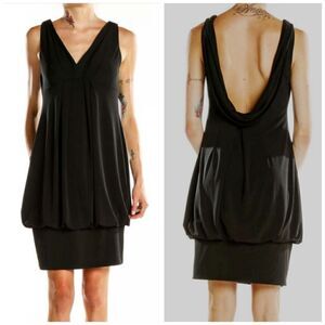 Dressbarn collection drop waist dress Black Sz 16